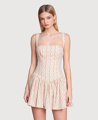 Women's Square Neck Mini Dress | Macy's