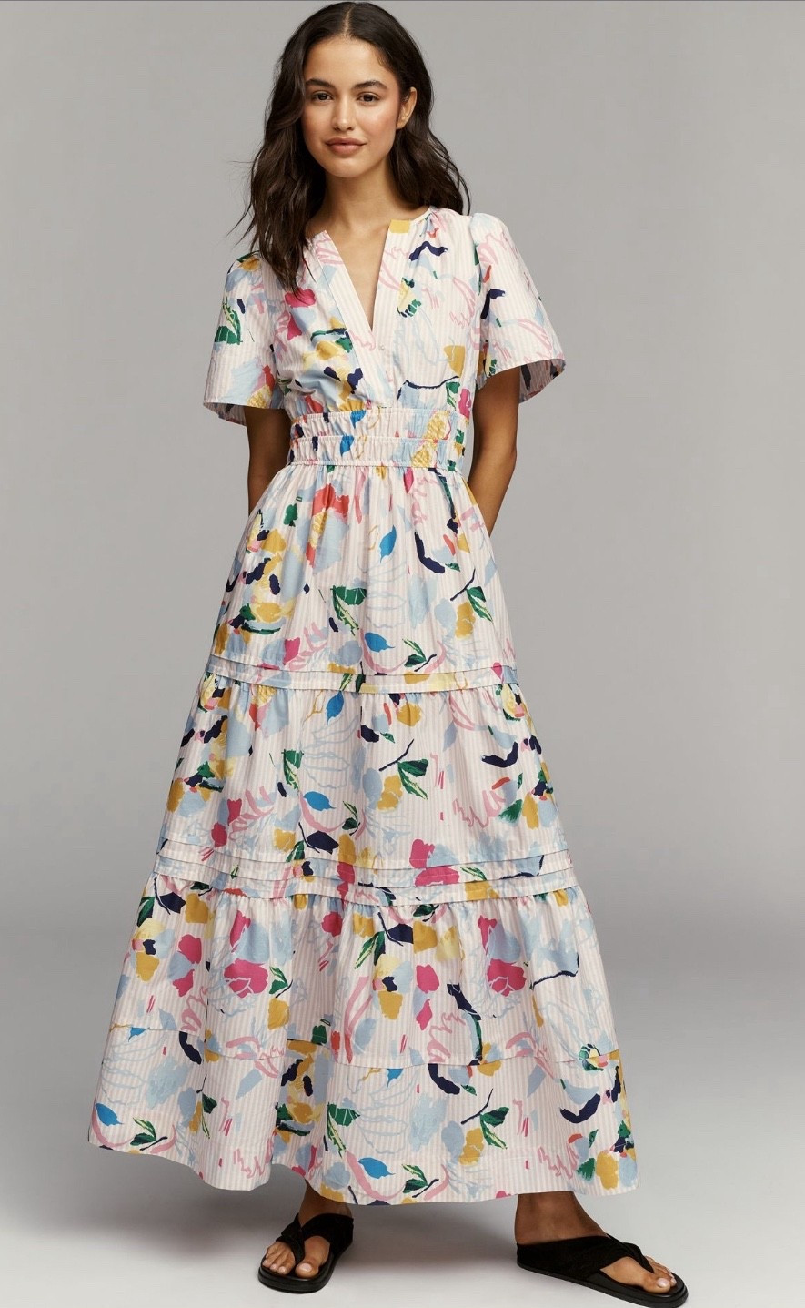 A beautiful dress for spring 🌺 

Spring looks
Summer dress 
Travel look
Vacation style 

#LTKootd #LTKTravel #LTKmomlife
