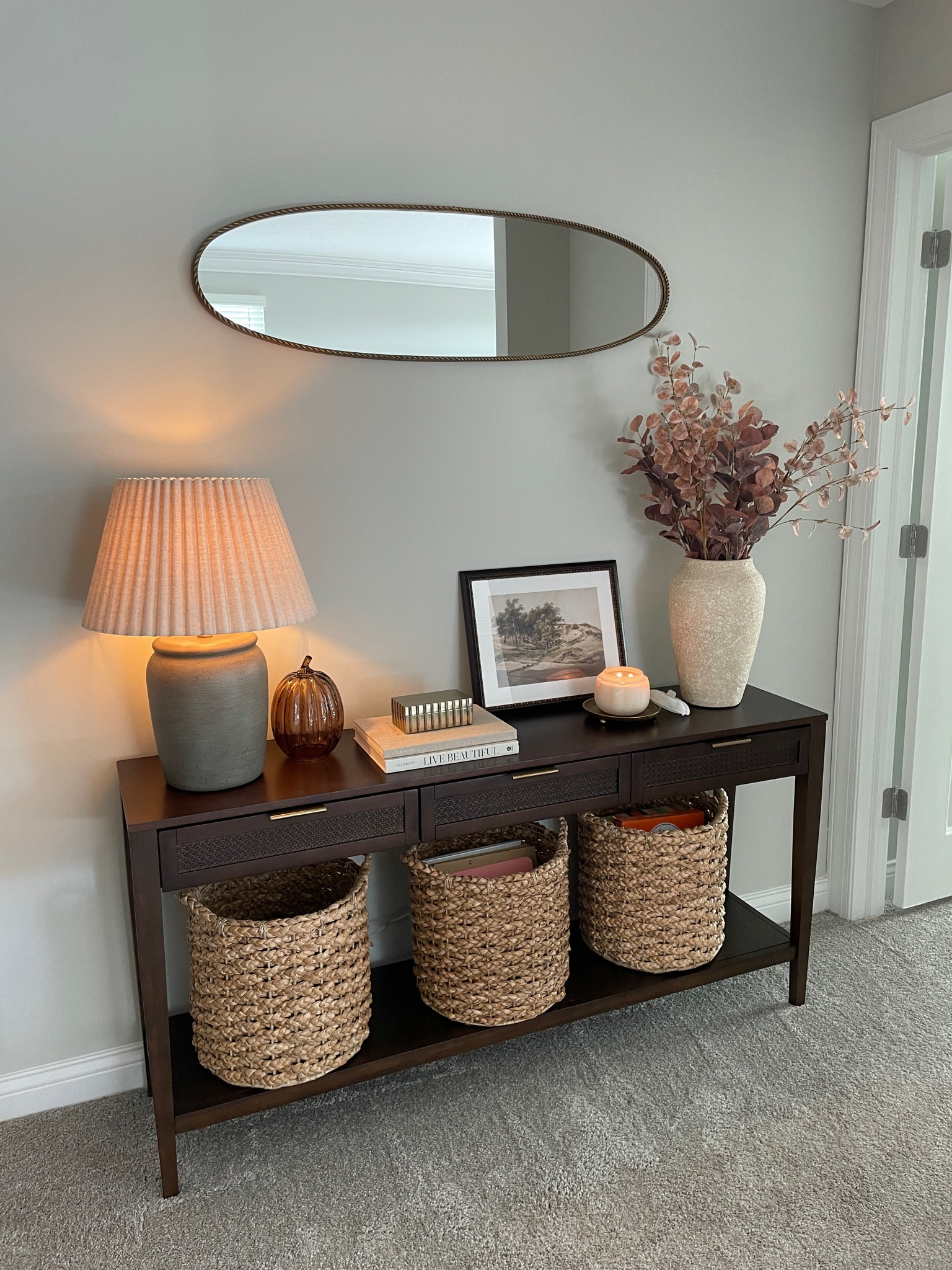 this console table is one of our favorites areas of our place! 

#consoletable #target 

#LTKFindsUnder50 #LTKHome #LTKFindsUnder100