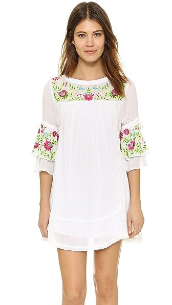 Embroidered Mini Dress | Shopbop