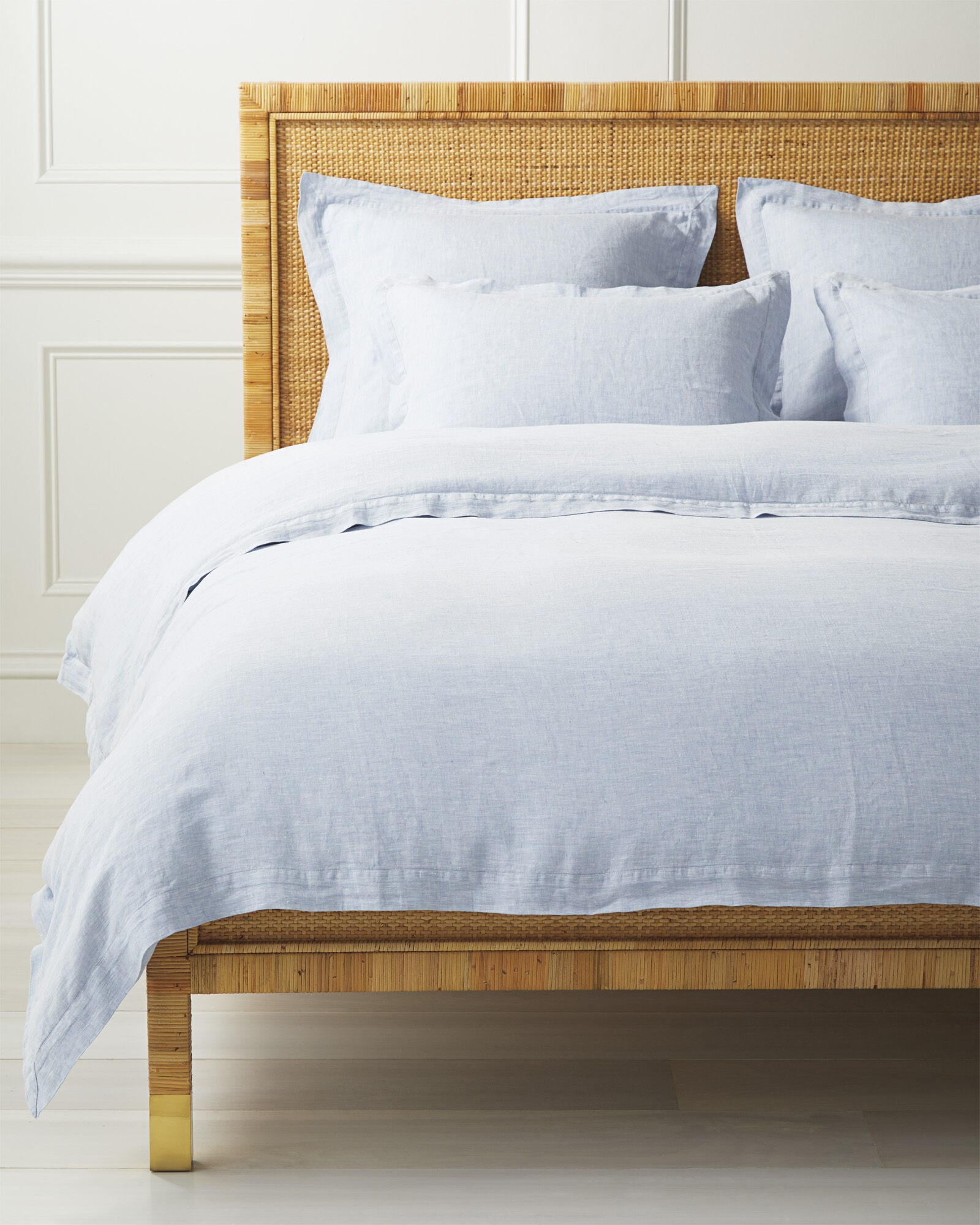 Cavallo Linen Duvet Cover | Serena and Lily