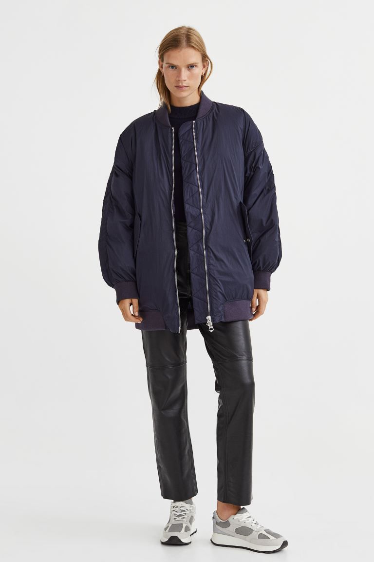 Oversized down jacket | H&M (UK, MY, IN, SG, PH, TW, HK)