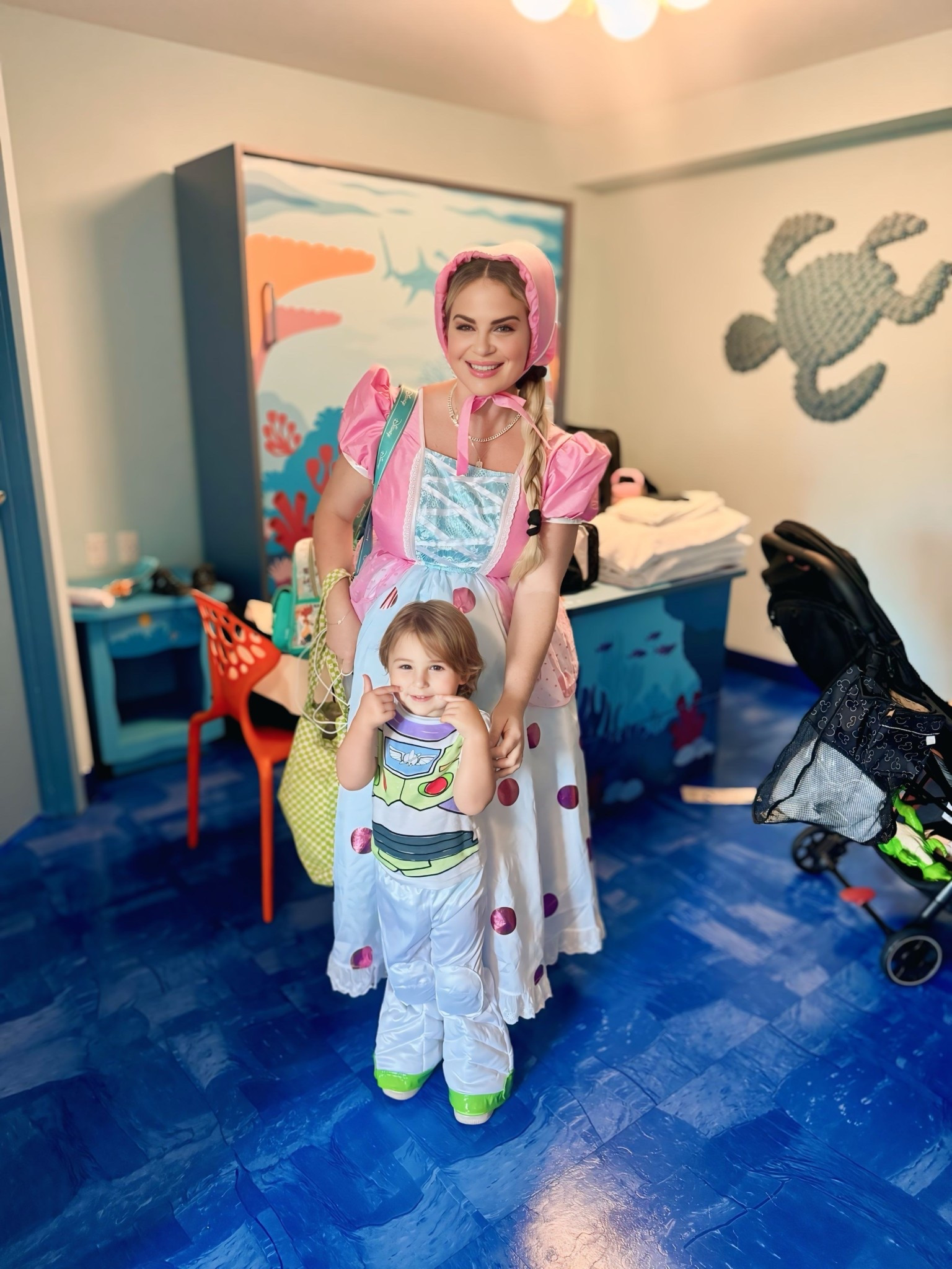 My son and I are being a little Bo peep and buzz Lightyear for Halloween. I will say this little peep costume is high-quality and stretchy. 

I am so amazed at how perfect this Halloween costume is. 

Usually, the costumes are either too tight or too big… Or don’t have enough stretch. This bo peep costume is perfect.

I got a medium & its perfect!!!!

I am a size 28/29 in jeans and 36dd/ddd

*for this event i didnt put the entire costume on him because its too hot in Florida. His top is pajamas.*


Toy story Halloween costume 
Matching family costume for Halloween 
Bo peep Halloween costume 
Buzz Lightyear toddler hollow costume
Matching Toy story Halloween costume

Buzz Lightyear toddler hollow costume
Matching Toy story Halloween costume
Buzz lightyear sneakers
Buzz lightyear toddler sneakers
Buzzlightyear pajamas for toddler
Woody pajamas for toddler
Toy story pajamas for todddler
Mommy and me halloween costume




#LTKSeasonal #LTKKids #LTKHalloween