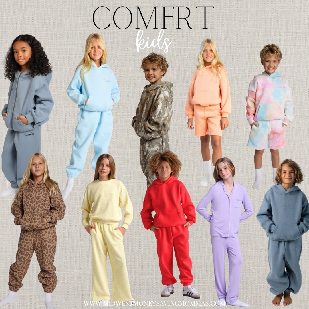 Comfrt kids 

Loungewear  joggers  hoodie  sweatpants  sweatshirt  crewneck  travel outfits 

#LTKSeasonal #LTKootd #LTKKids