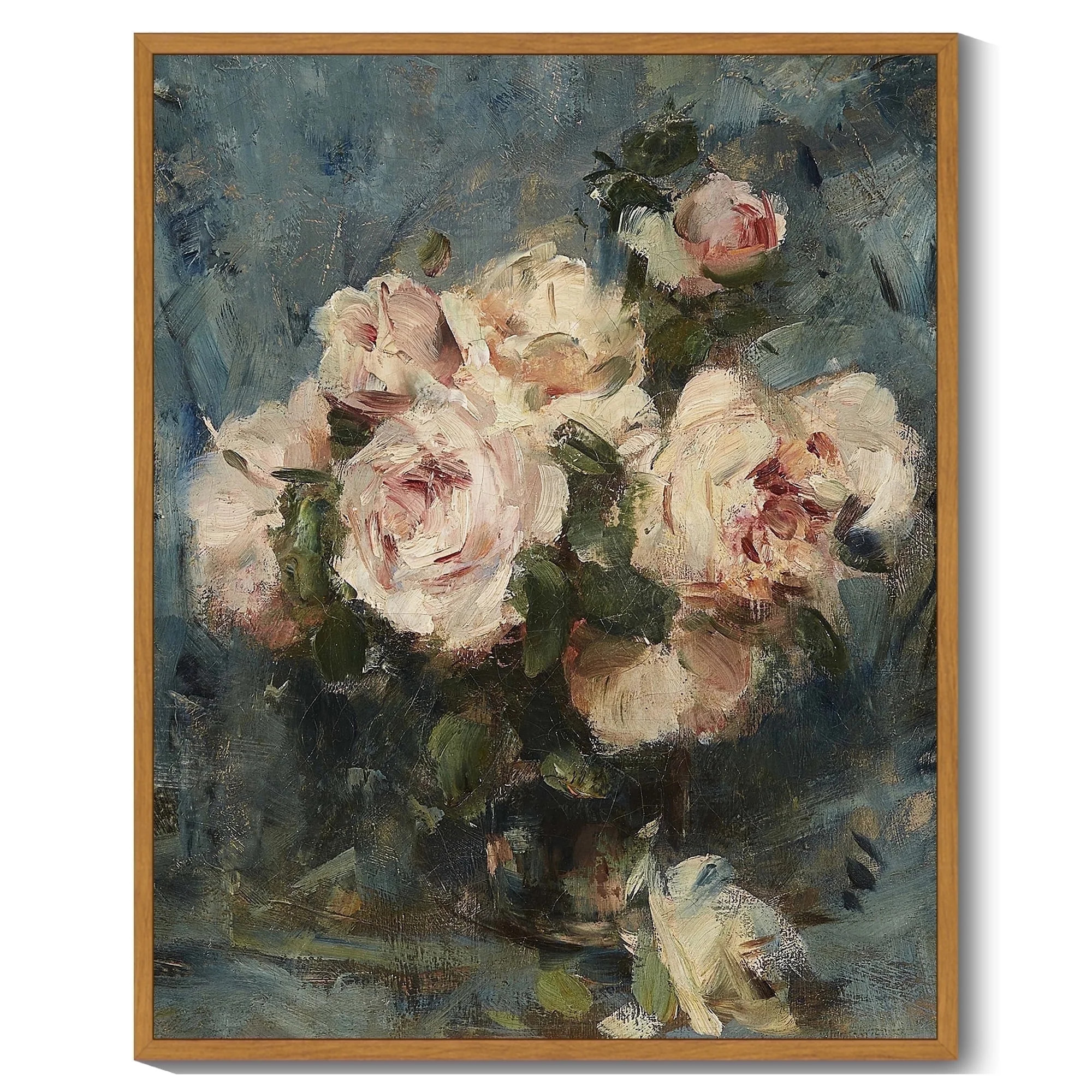 Drsoum Vintage Flower Wall Art Classic Retro Floral Wall Prints Modern Farmhouse Kitchen Bathroom... | Walmart (US)