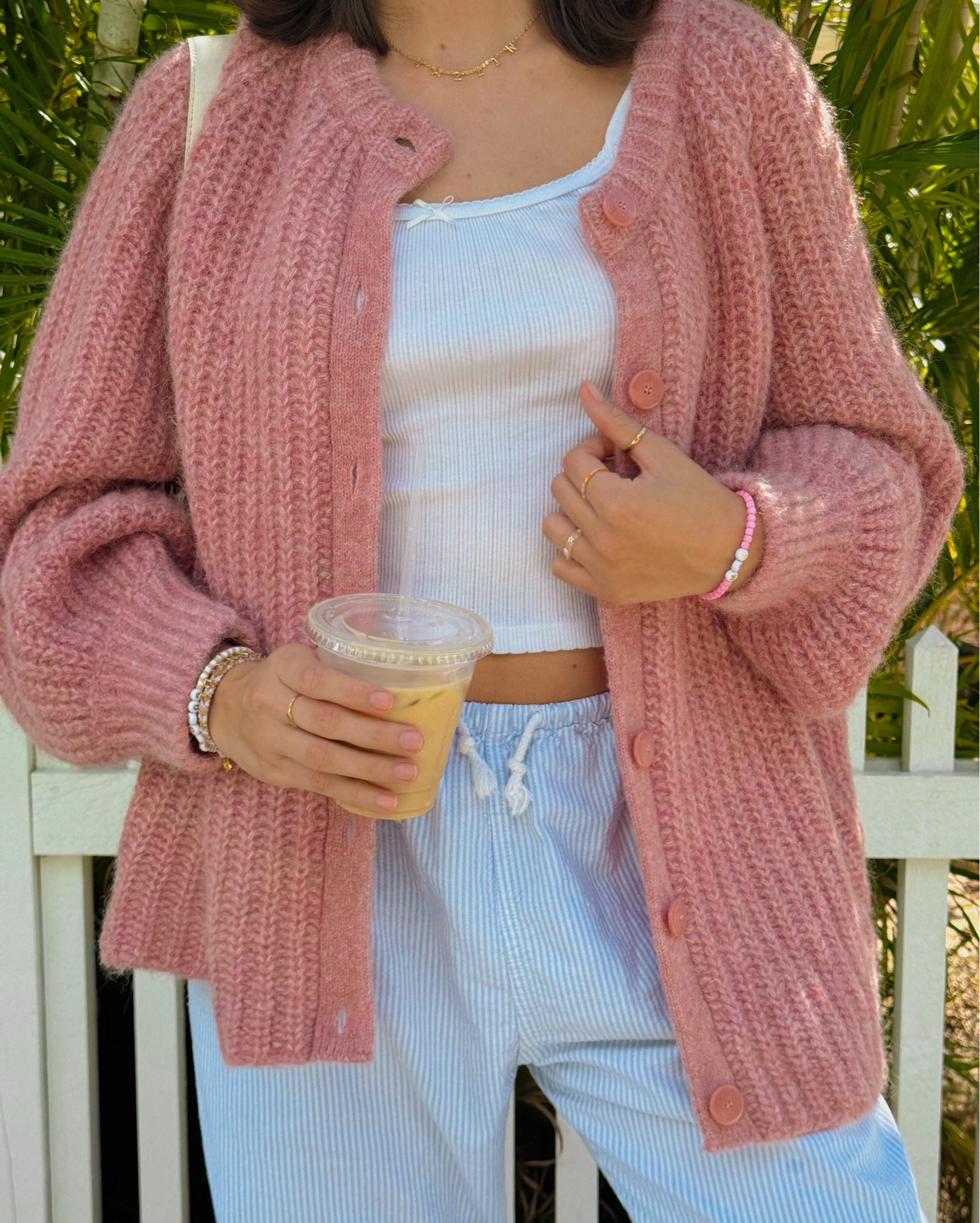 chunky cardigan & linen pants 🧸🎀

#LTKFindsUnder100 #LTKStyleTip #LTKSeasonal