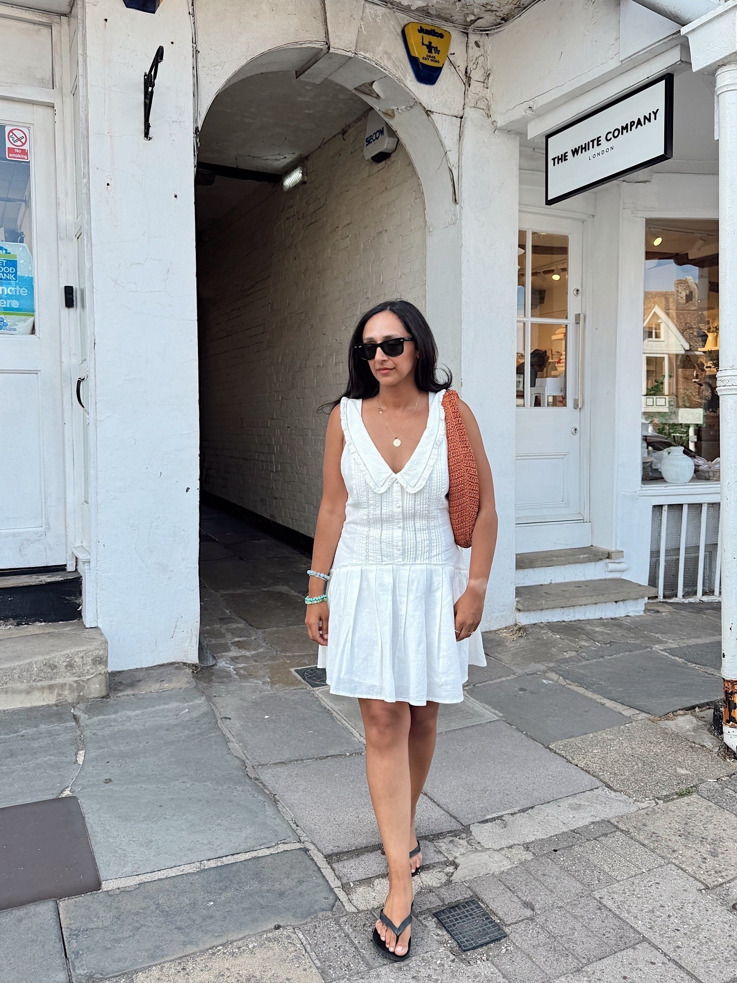 White tennis dress 

#LTKuk #LTKeurope #LTKsummer