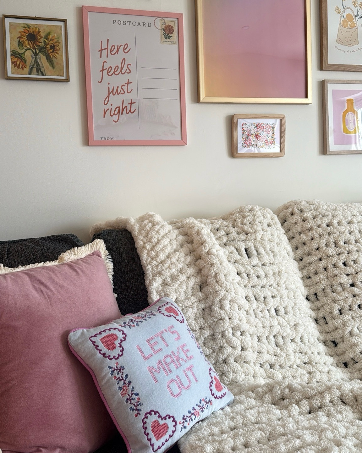 It took me forever to design this gallery wall, but I’m loving it! So whimsical and cheerful 🍋

#LTKHome