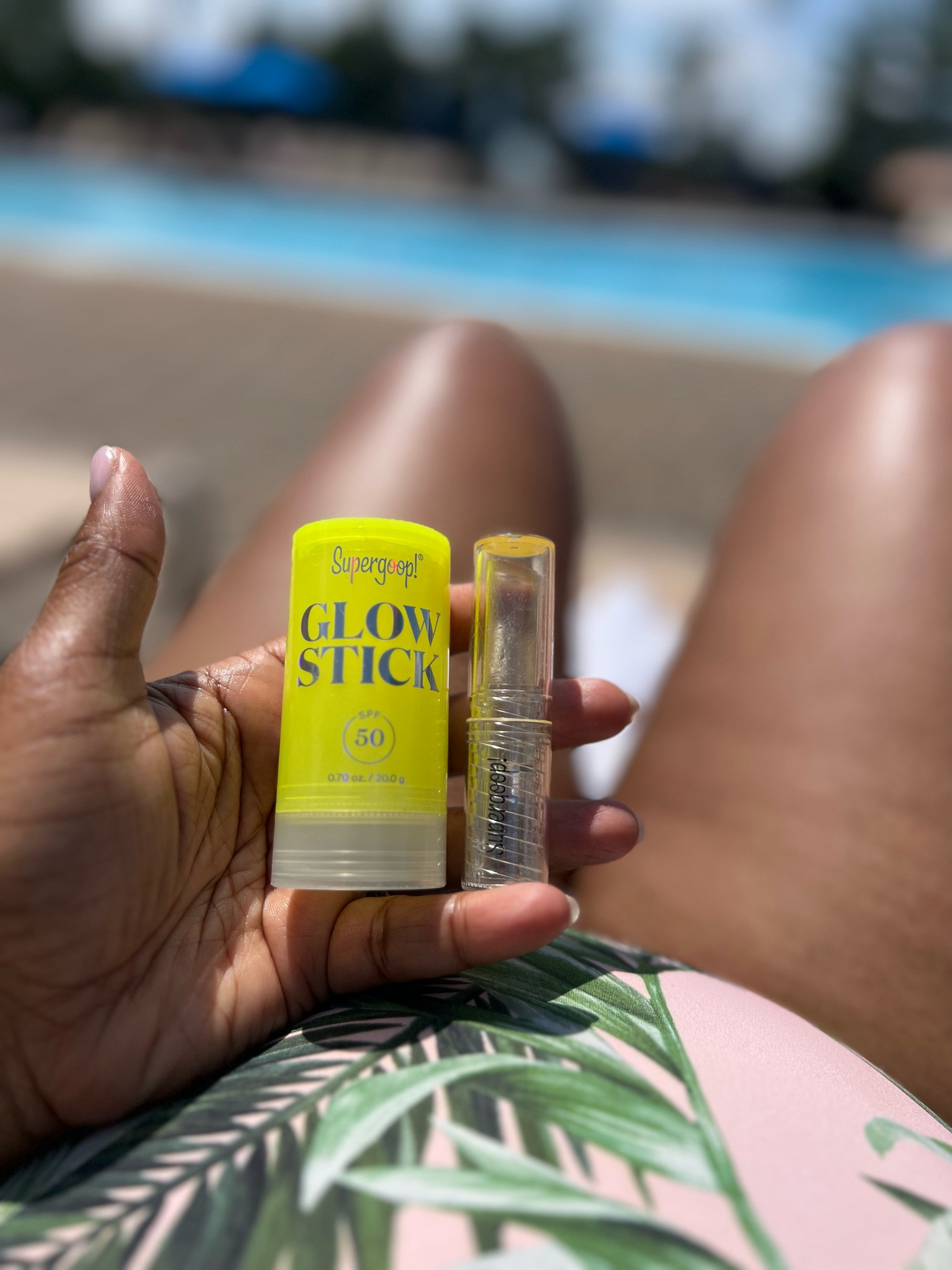 Brown skin sun protection with no cast. Protect your lips too  

#LTKswim #LTKFind #LTKbeauty