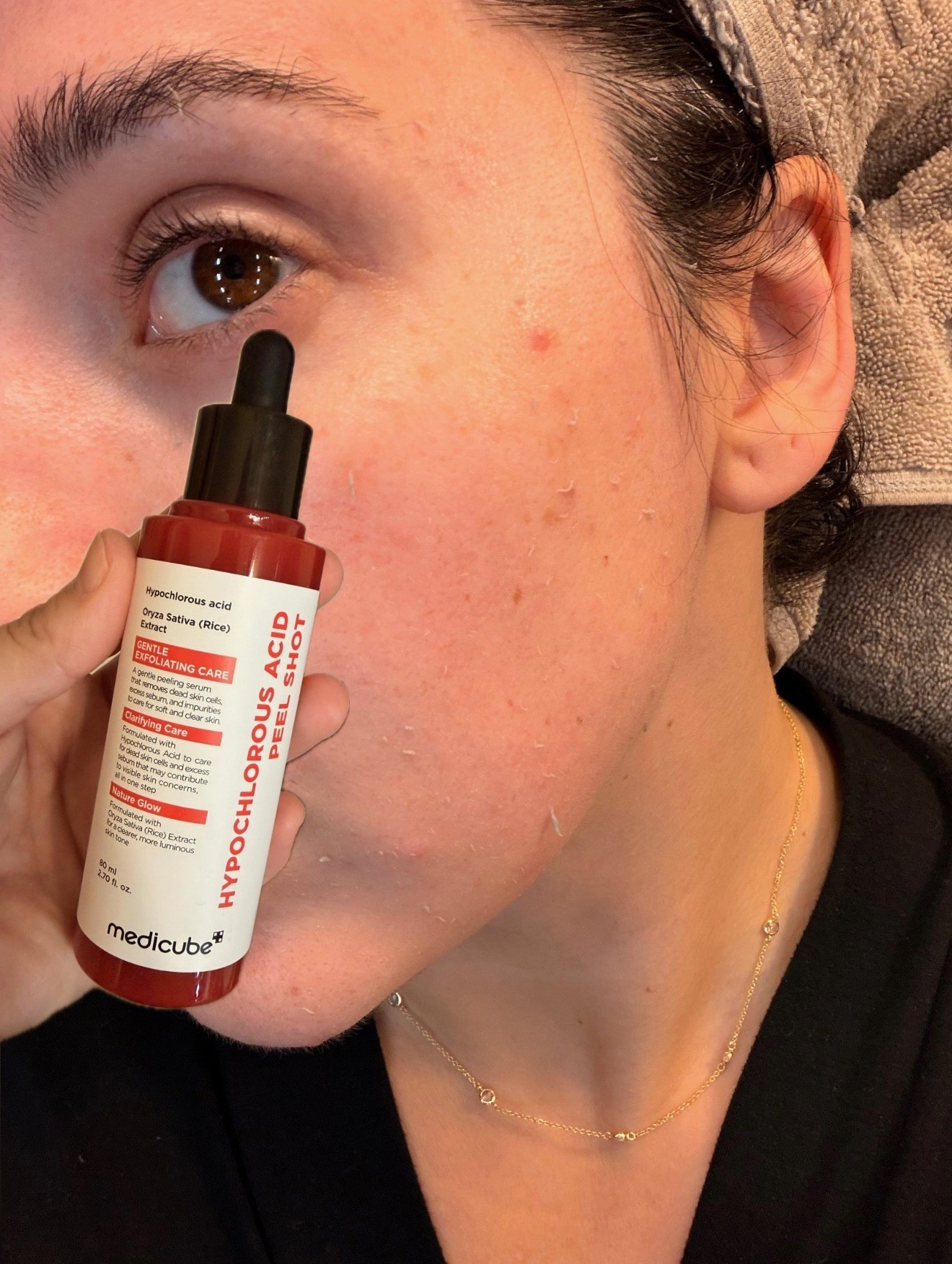 Medicube Hypochlorous Acid Rice Peel! Gently exfoliates, serum for dead skin cells & shrinks appearance of pores! I was shocked the amount of dead skin that peeled off my skin when I used - wasn't irritating at all! My skin felt so soft after. 

Great beauty gift idea! Gift for her, skincare, New Year's resolution 

#LTKgrwm #LTKBeauty #LTKGiftGuide