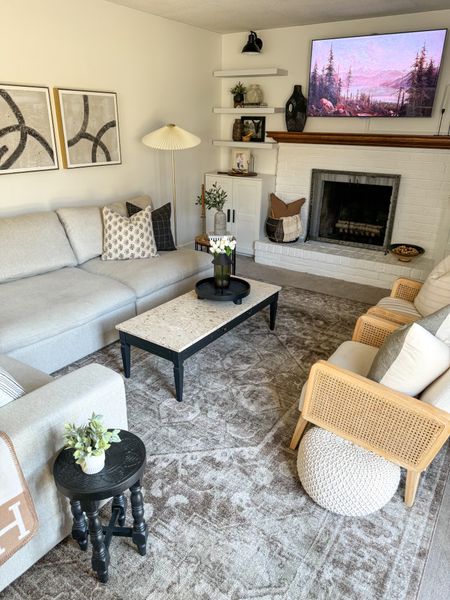 Shop my beautiful family room rug!

Accent rug, neutral home, home decor, rug, neutral area rug, soft rug, home find, neutral decor , cozy home, affordable find

#LTKstyletip #LTKhome