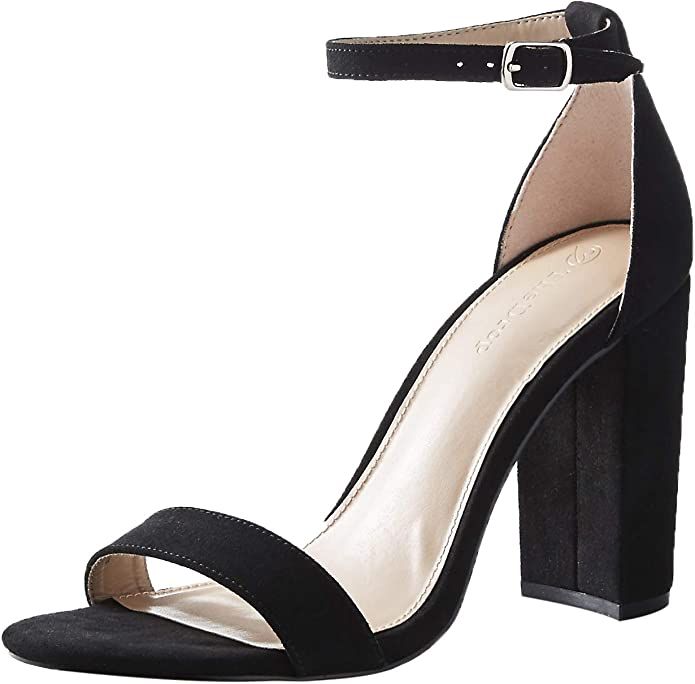 The Drop Women's Rebecca Strappy High Block Heel Sandal | Amazon (US)