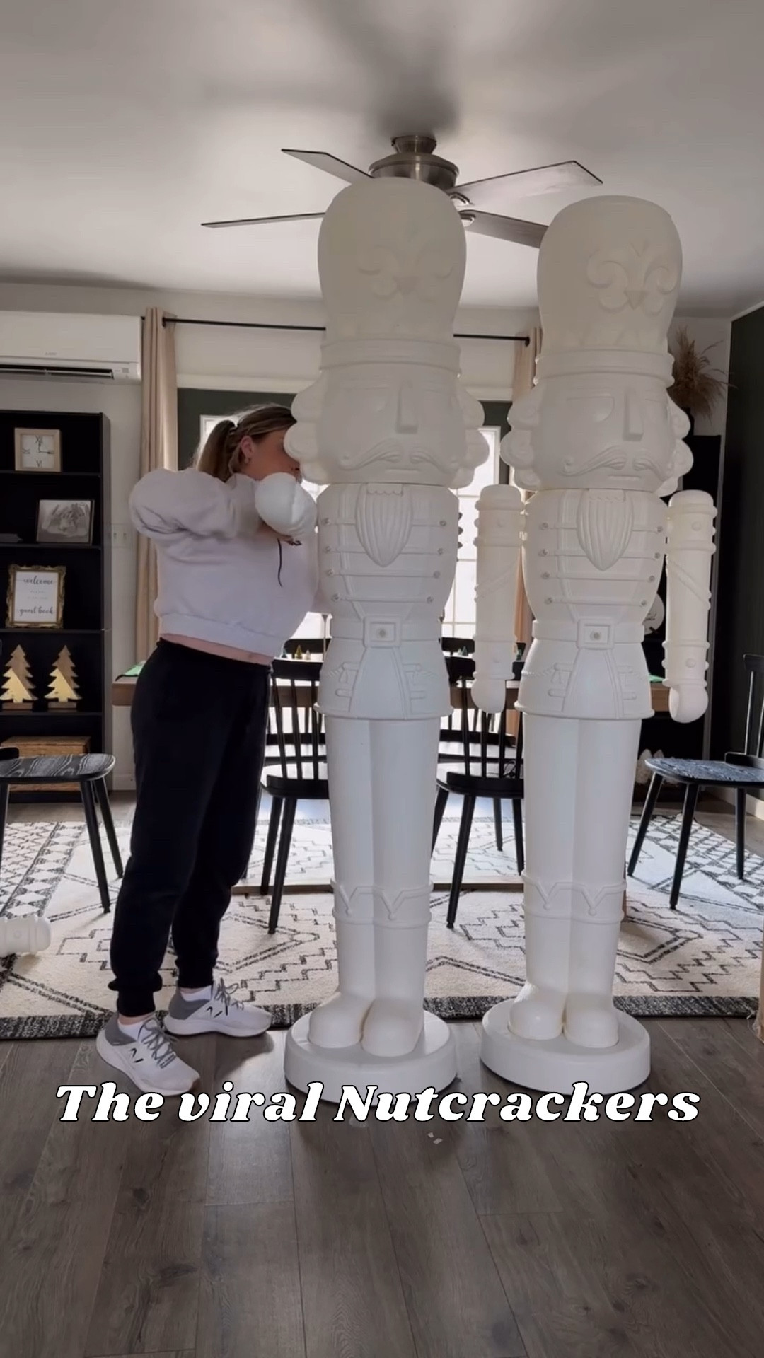 Paint-them-yourself 6 foot light-up Nutcrackers! These are also sensor controlled so they play fun holiday music when someone walks by 🥁

Walmart home / Walmart finds / viral nutcrackers / Christmas decor / Christmas front porch / holiday home / holiday home decor / Christmas home decor / holiday front porch styling / outdoor Christmas decor / blow molds 

#LTKHoliday #LTKSeasonal