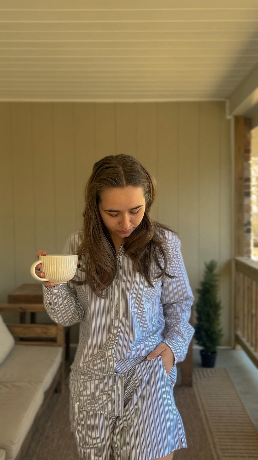 Comfiest set from target 🙂‍↕️☁️ 100% cotton too ☁️👏🏼

I’m 5,2 wearing a small top and medium bottoms but waist is baggy . 

#LTKSeasonal #LTKStyleTip #LTKPetite