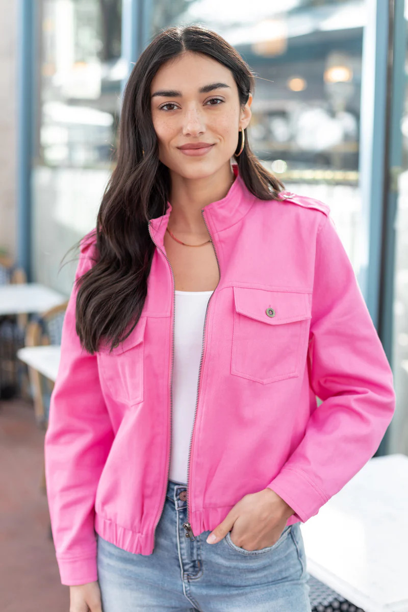 Alicia Jacket- Pink | Avara