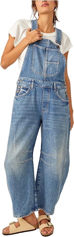 Free People womens Lucky You OverallPants | Amazon (US)