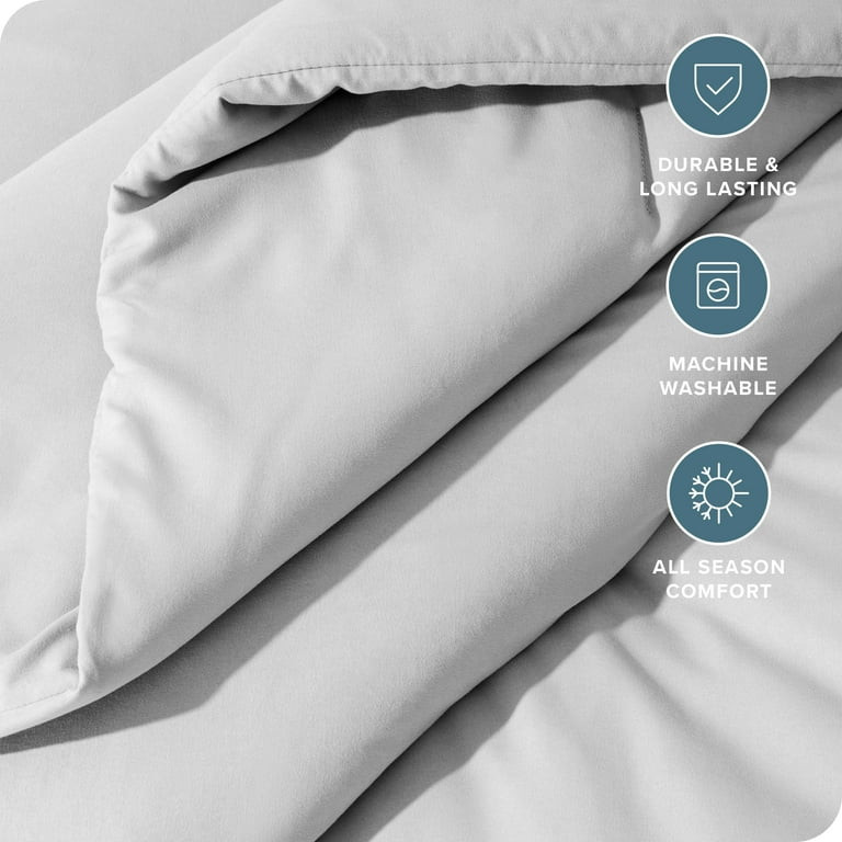 Bare Home Down Alternative Comforter Set - 2-Pieces - All Seasons - Twin/Twin-XL, Cloud Gray | Walmart (US)