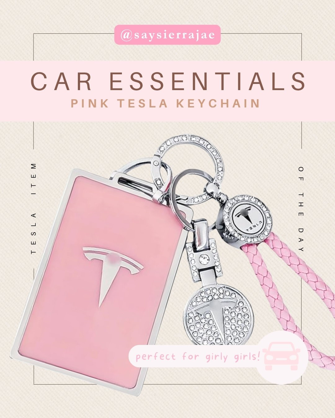 I can't get enough of this cute Tesla Keychain! It's a perfect home for your keycard so you don't misplace it. 

 #LTKdayinmylife #LTKvlog #LTKTravel