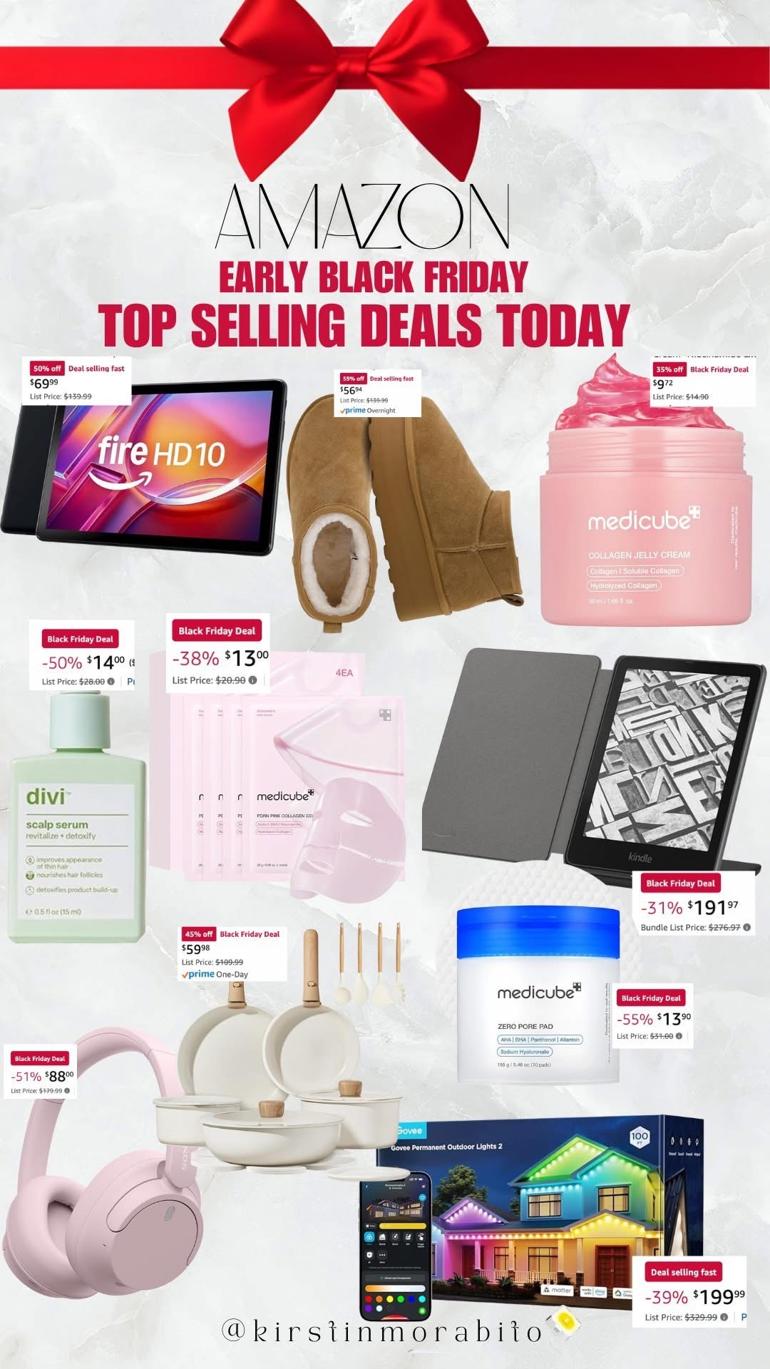 Today’s top selling Amazon early Black Friday deals. So many great gift options for Christmas.  

#LTKSaleAlert #LTKGiftGuide #LTKCyberWeek