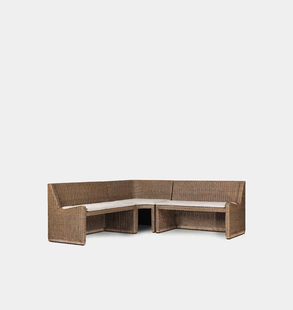 Senna Dining Banquette L Shape 83" | Amber Interiors