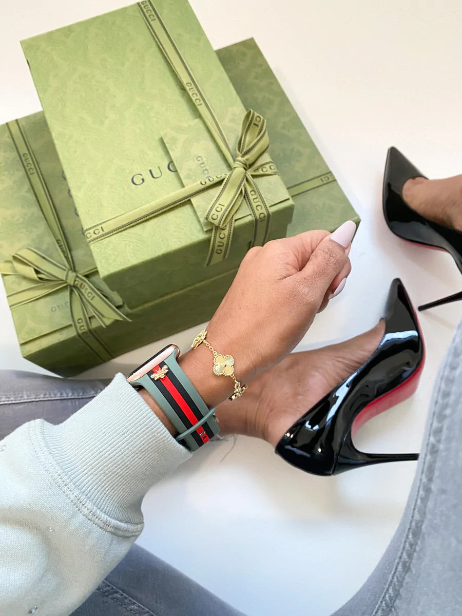 Honey Bee Me 2.0 Pine Green/Black/Red | StrawberryAvocados