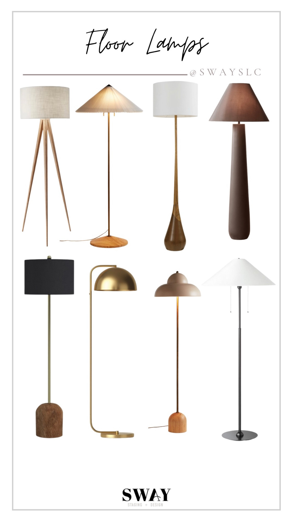 Floor lamps we love to use 

#LTKstyletip #LTKhome #LTKsalealert