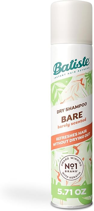 Batiste Dry Shampoo, Bare Fragrance, Refresh Hair and Absorb Oil Between Washes, Waterless Shampo... | Amazon (US)