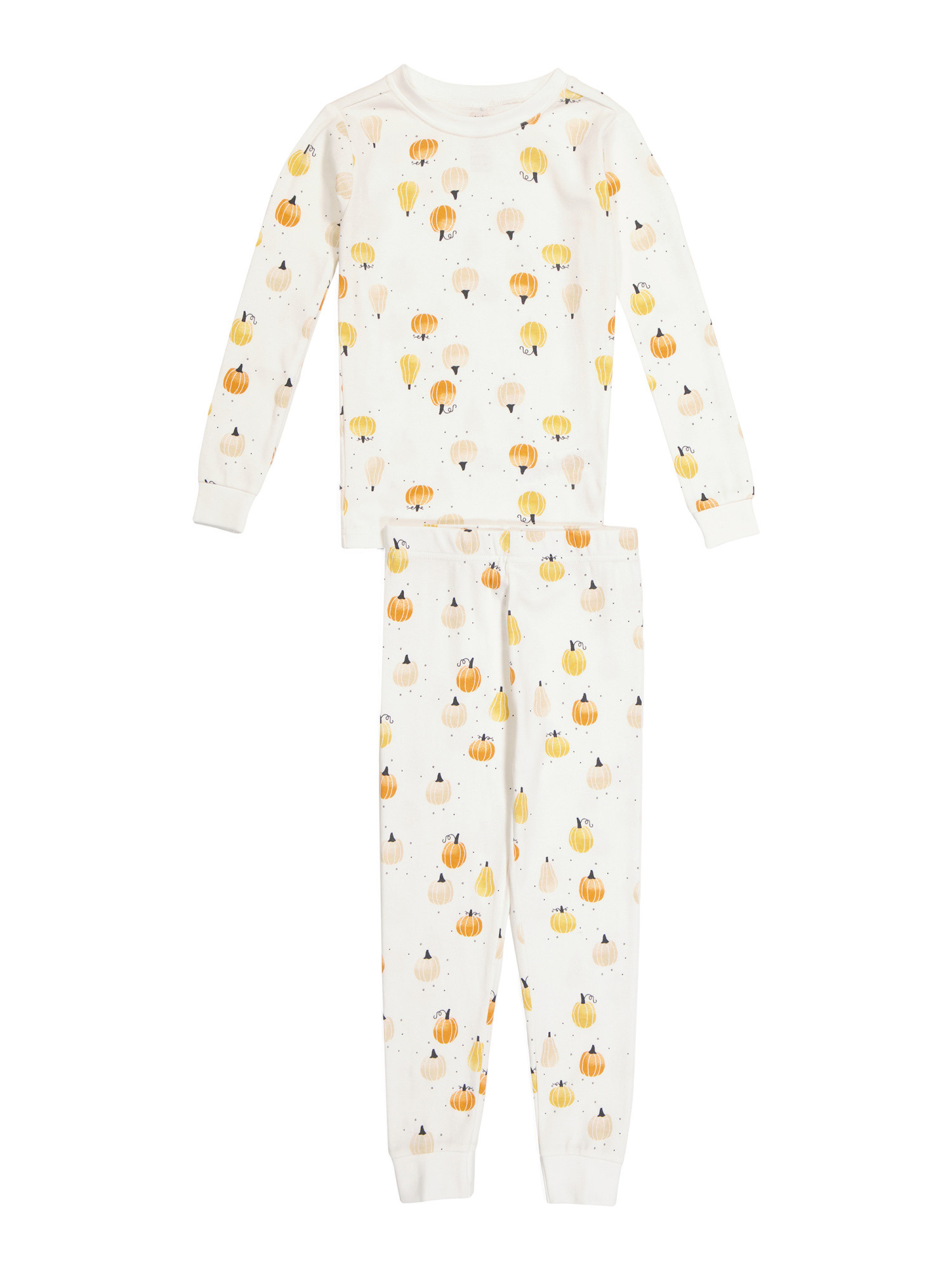 Kids 2pc Organic Cotton Pumpkin Sleep Set | Marshalls