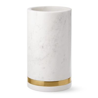 Marble & Brass Wine Chiller | Williams-Sonoma