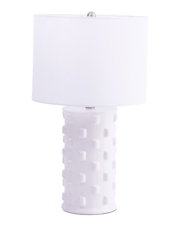 22in Ceramic Knobby Table Lamp | Marshalls