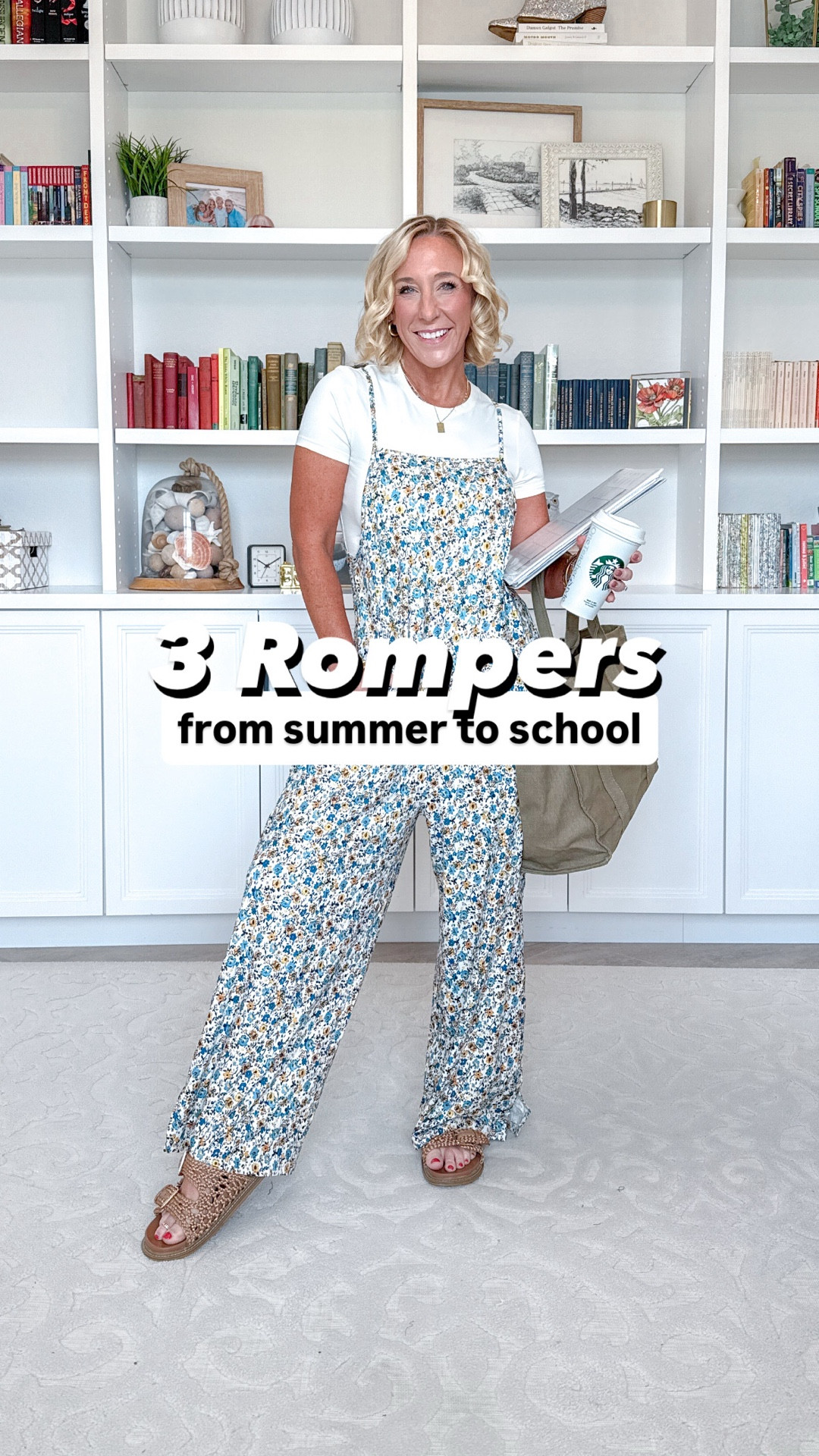 3 Rompers - to take you from summer to back to school:
• pink pajamas - size medium. 
1. Crewneck t-shirt 3-pack - size small. 17+ color combos.
2. V-neck casual romper - size small. $14.99. 20+ colors.
3. Square neck spaghetti strap romper - size medium. 7+ colors.
4. Square neck spaghetti strap wide leg romper - size small. 11 colors. 


#LTKSeasonal #LTKOver40 #LTKFindsUnder50