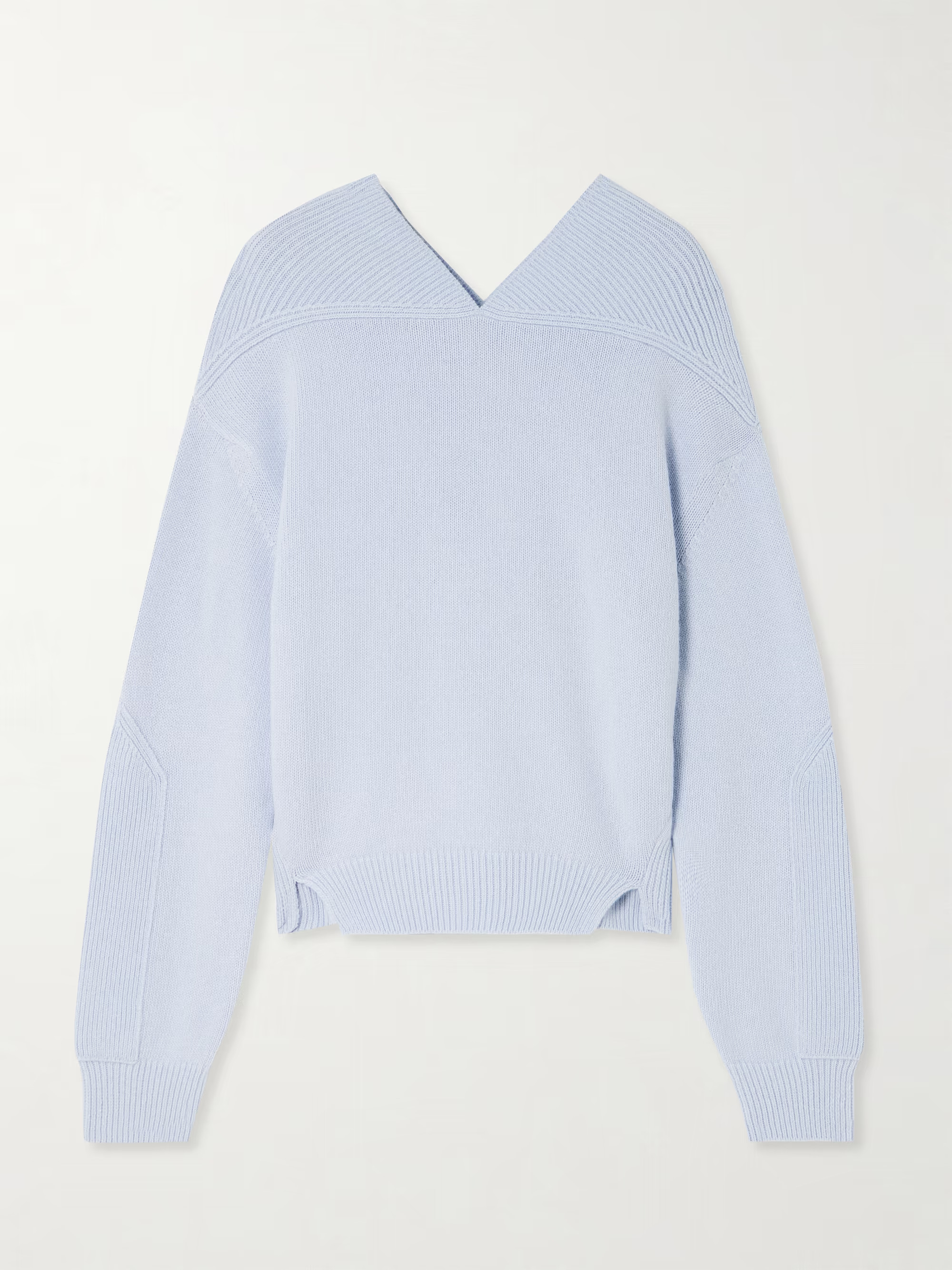 Ribbed wool and cashmere-blend sweater | NET-A-PORTER (US)