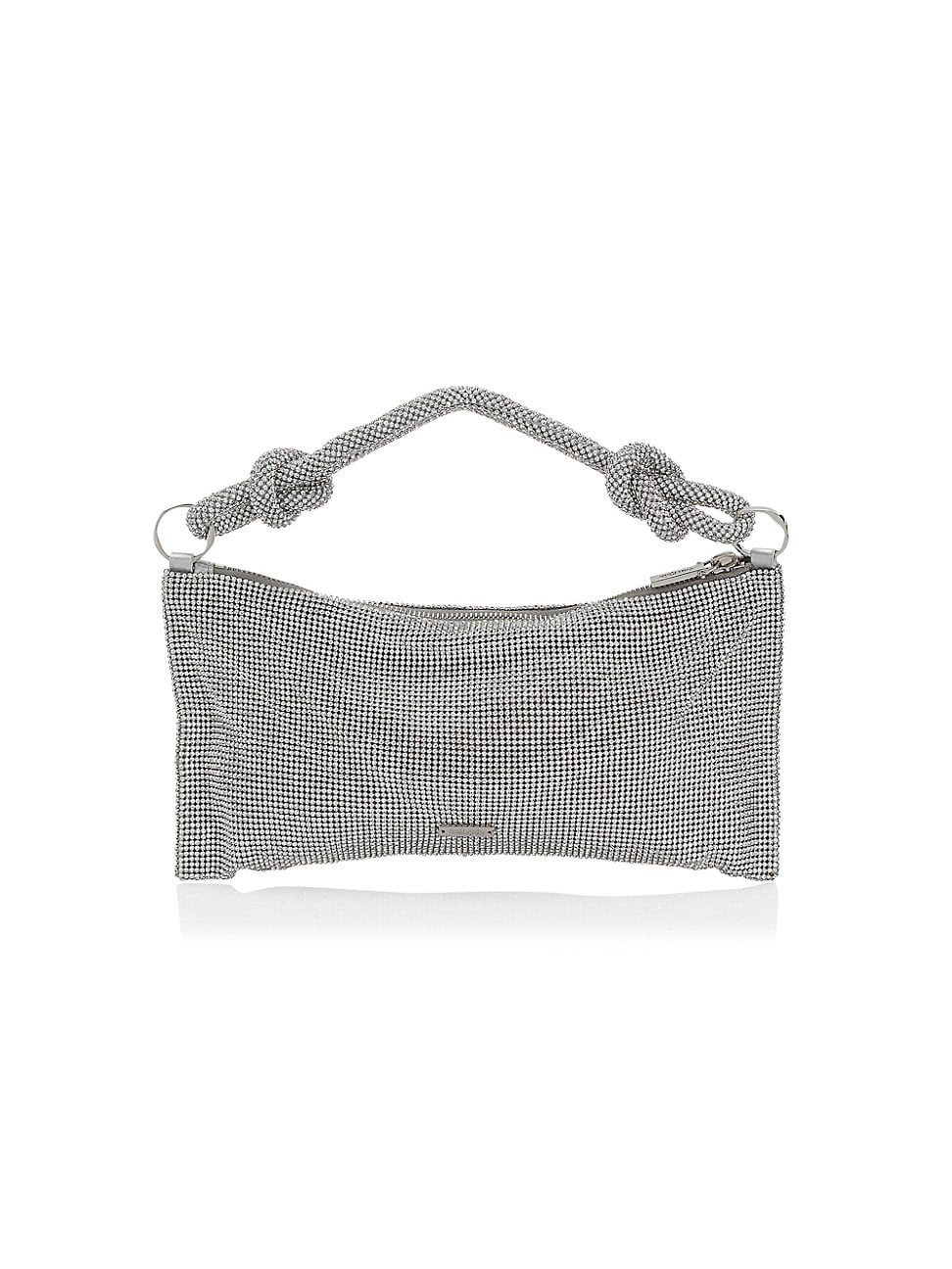 Women's Nano Hera Rhinestone Mesh Shoulder Bag - Clear | Saks Fifth Avenue