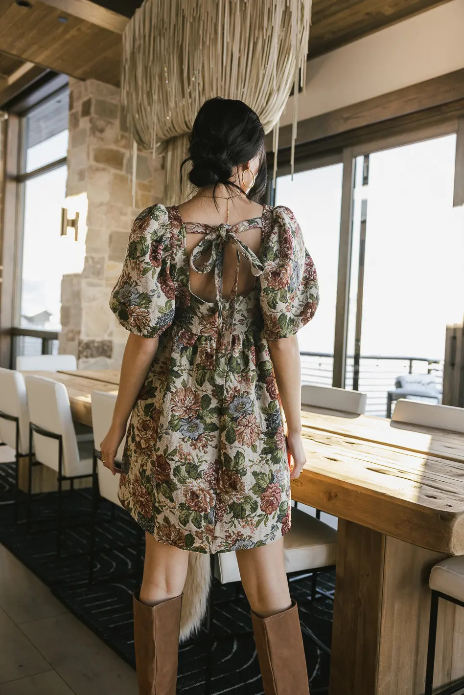 Jillian Floral Babydoll Dress | Böhme US