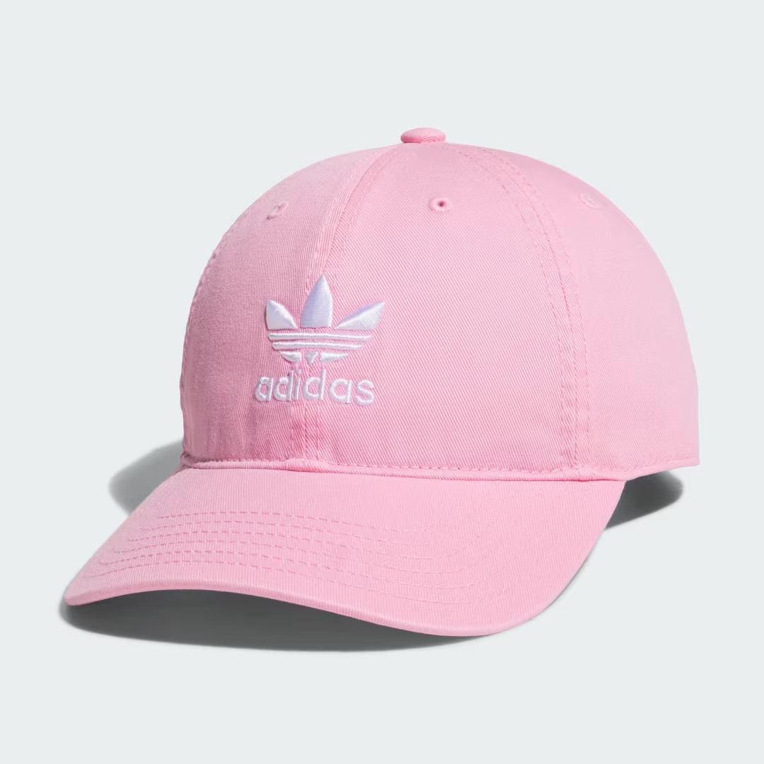 adidas Relaxed Strap Back Hat Semi Pink Glow | adidas (US)