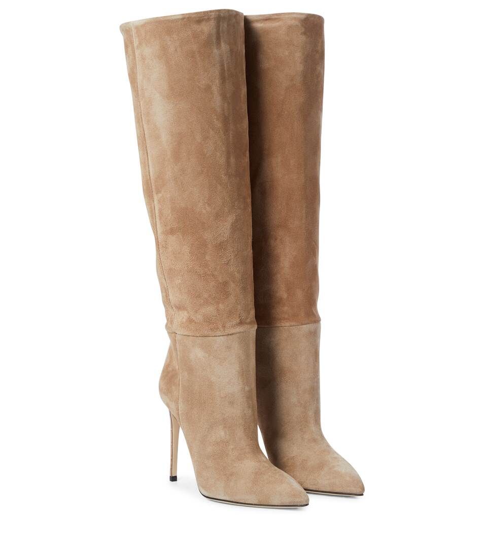 Suede knee-high boots | Mytheresa (US/CA)