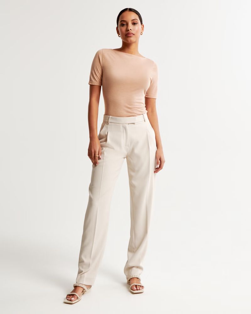 Low Rise Taper Pant | Abercrombie & Fitch (US)