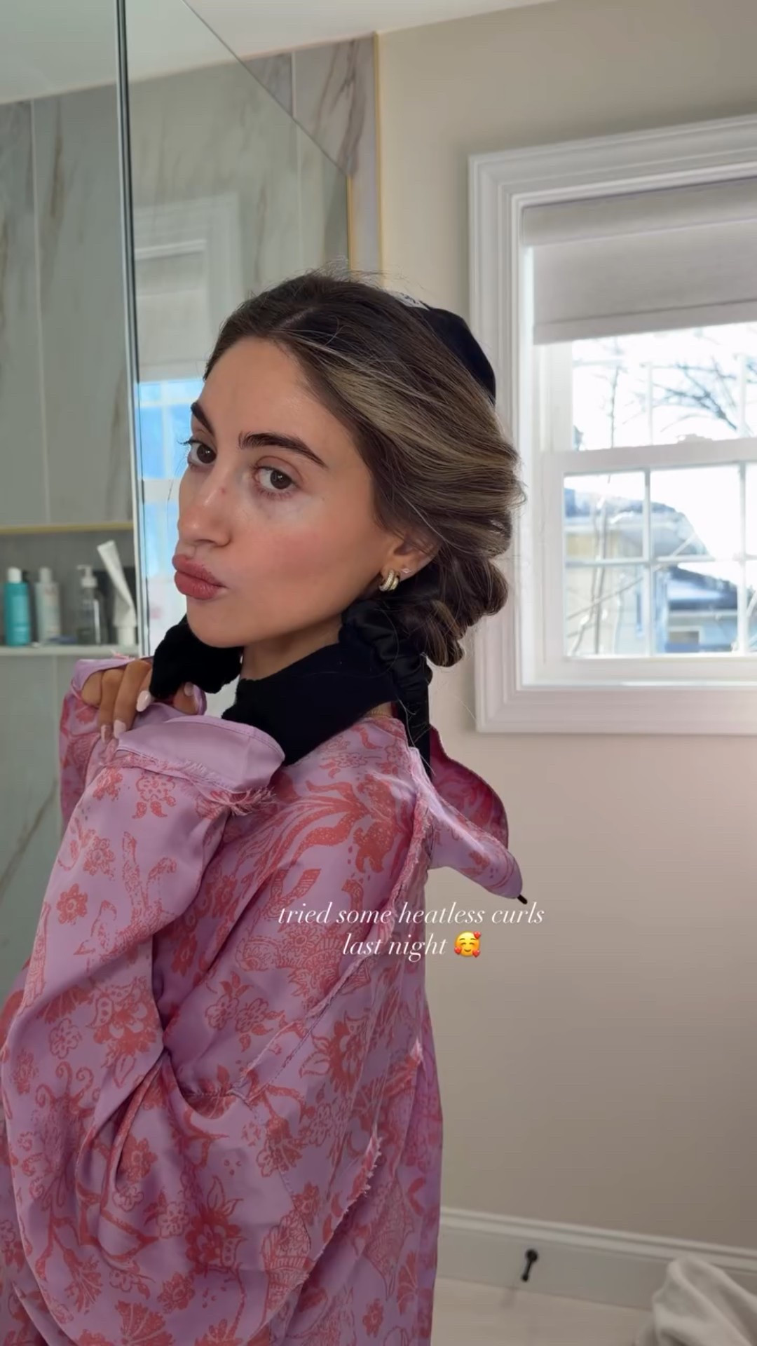 tried some heatless curls last night 🥰

#LTKBeauty #LTKgrwm #LTKmorningroutine