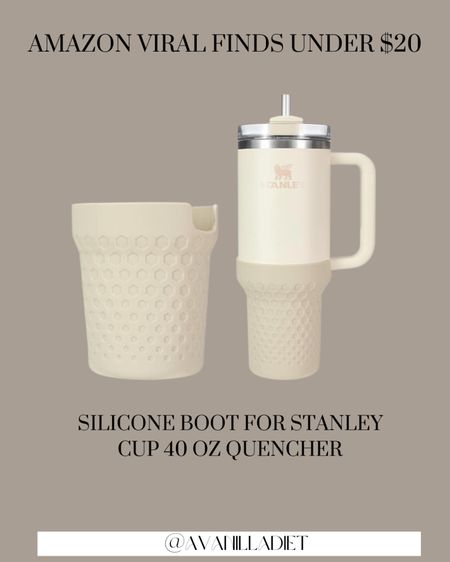 Amazon viral finds: silicone boot for Stanley 40oz quencher 🤎

#Amazonfinds
#founditonamazon
#amazonpicks
#Amazonfavorites 
#affordablefinds
#amazonviral

#LTKfindsunder50
