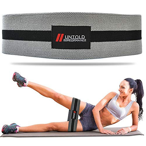 Untold Performance Heavy Resistance Bands - Hip Bands for Working Out, Premium Exercise Bands Resistance, Durable Resistance Bands for Strength, Flexibility & Glute Workouts(Gray - Medium, 1) | Amazon (US)