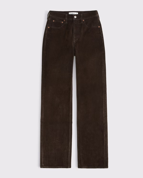 High Rise 90s Relaxed Jean | Abercrombie & Fitch (UK)
