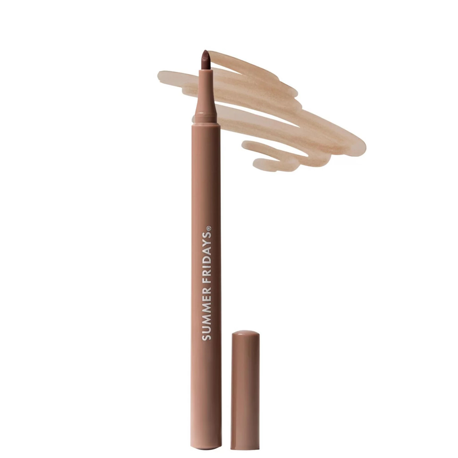 Summer Fridays Flushed Lip Stain 12HR Long-Lasting Lip Tint, Size: 0.4 FL Oz, Brown | Kohl's