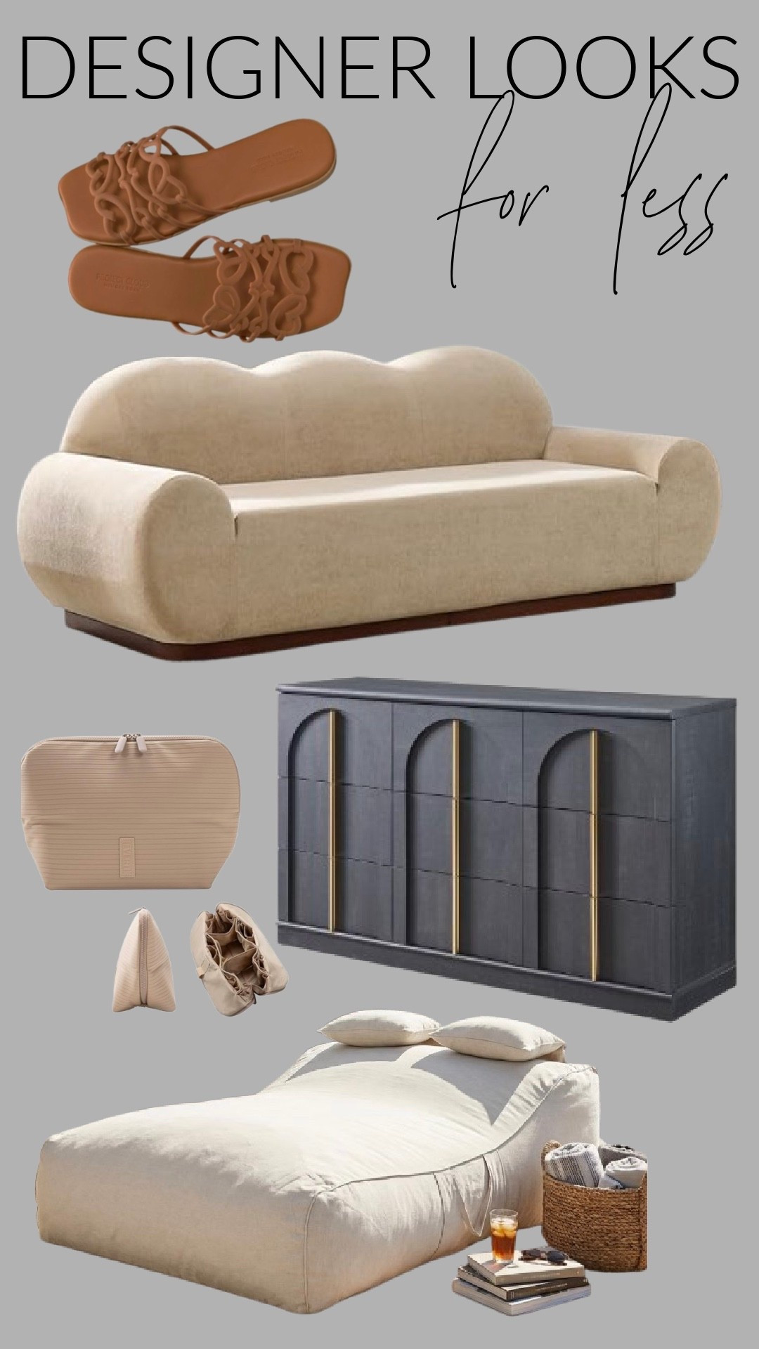 Designer looks for less—neutral, elevated, and so good.
These are my favorite high-end inspired finds that give you that luxury look without the designer price tag.

From the curved sofa to the arched cabinet and soft lounge seating… everything feels cozy, modern, and timeless.

If you love a high-end look for less, this roundup is for you.


#LTKSeasonal #LTKHome #LTKSaleAlert