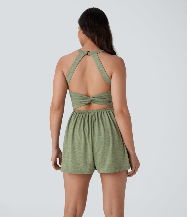 Women’s Pocket 2-in-1 Romper-Easy Peezy Edition - Halara | HALARA