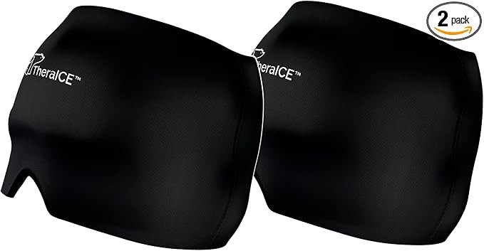 TheraICE Headache Relief Cap, Soothing Migraine Ice Pack Mask Products, Cooling Gel Hat, Face Col... | Amazon (US)