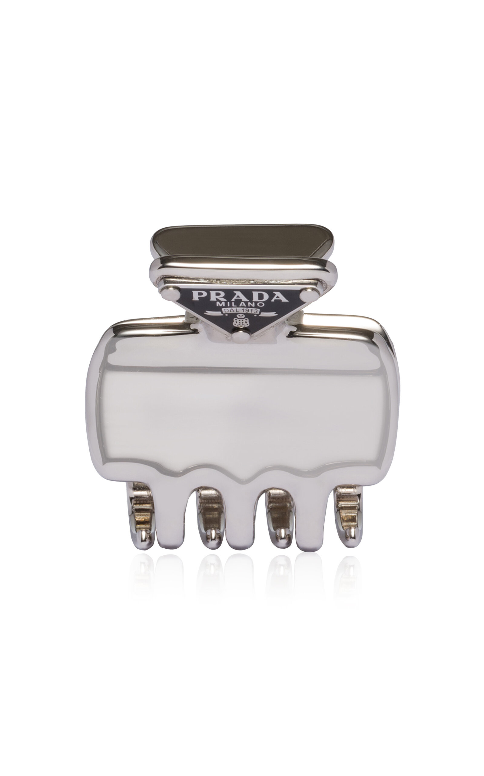 Prada - Women's Metal Hair Clip - Silver - OS - Moda Operandi | Moda Operandi (Global)
