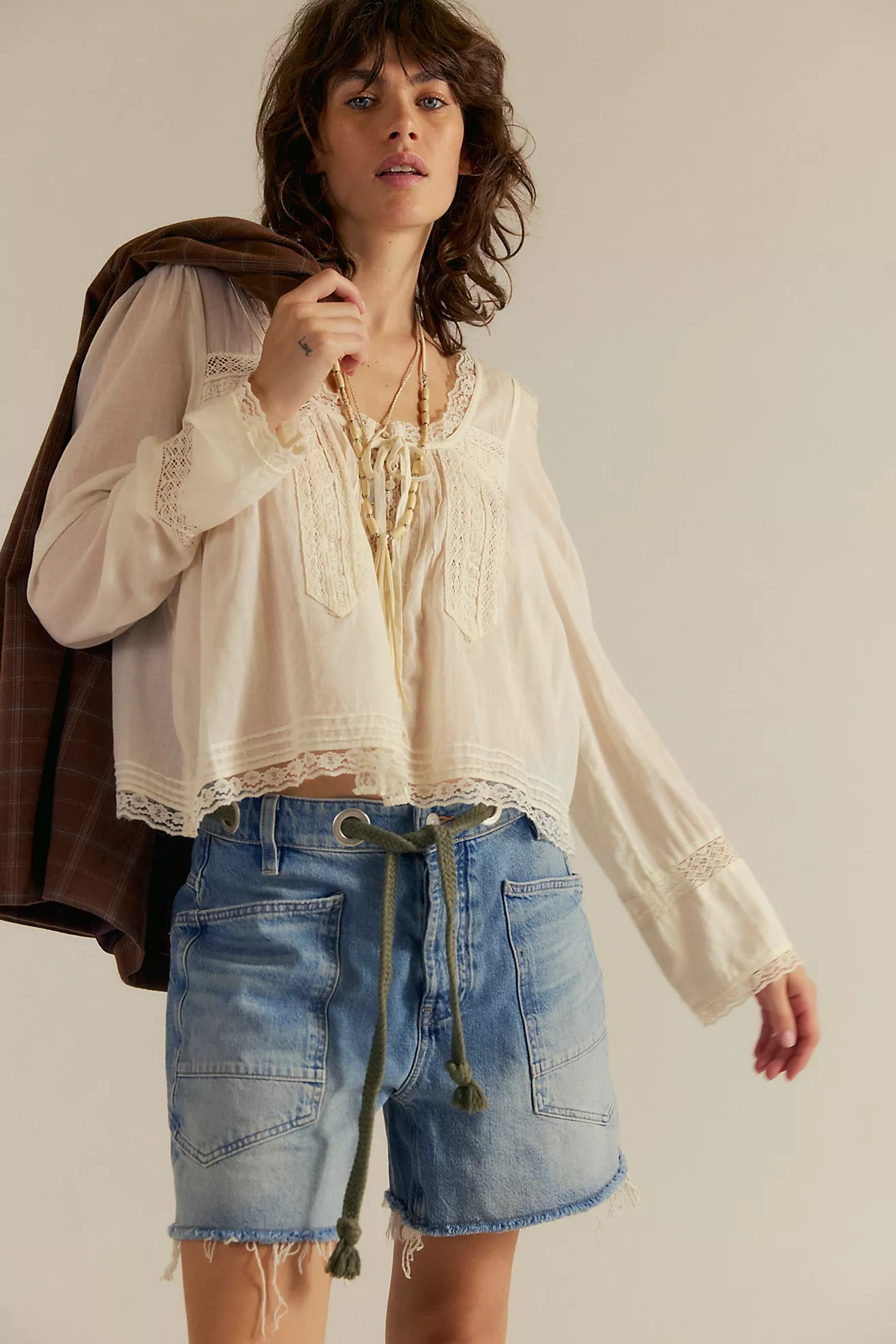 We The Free Moxie Barrel Shorts | Free People (Global - UK&FR Excluded)