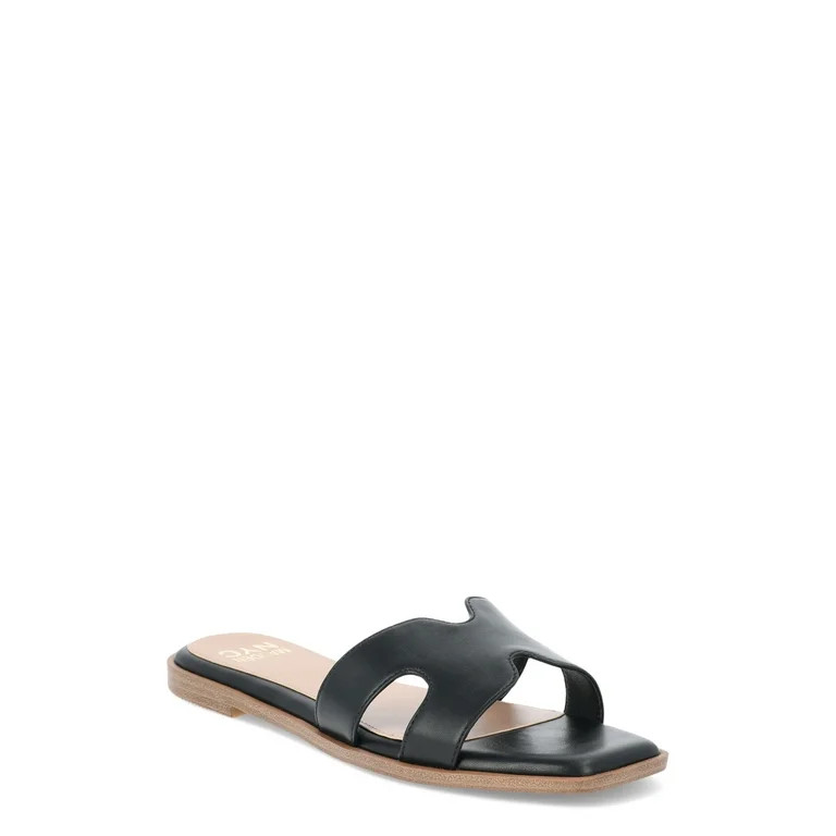 Madden NYC Women’s Classic Flat Slide Sandals | Walmart (US)