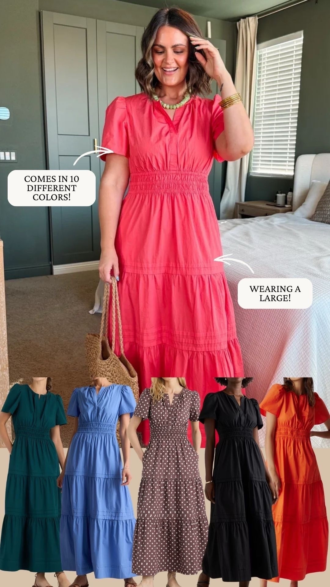 This Quince dress is perfect for the Spring and Summer! I am wearing a large!

new arrivals, spring fashion, watchnow, finds under 100, maxi dress, courtney hamilton

#LTKSeasonal #LTKootd #LTKMidsize