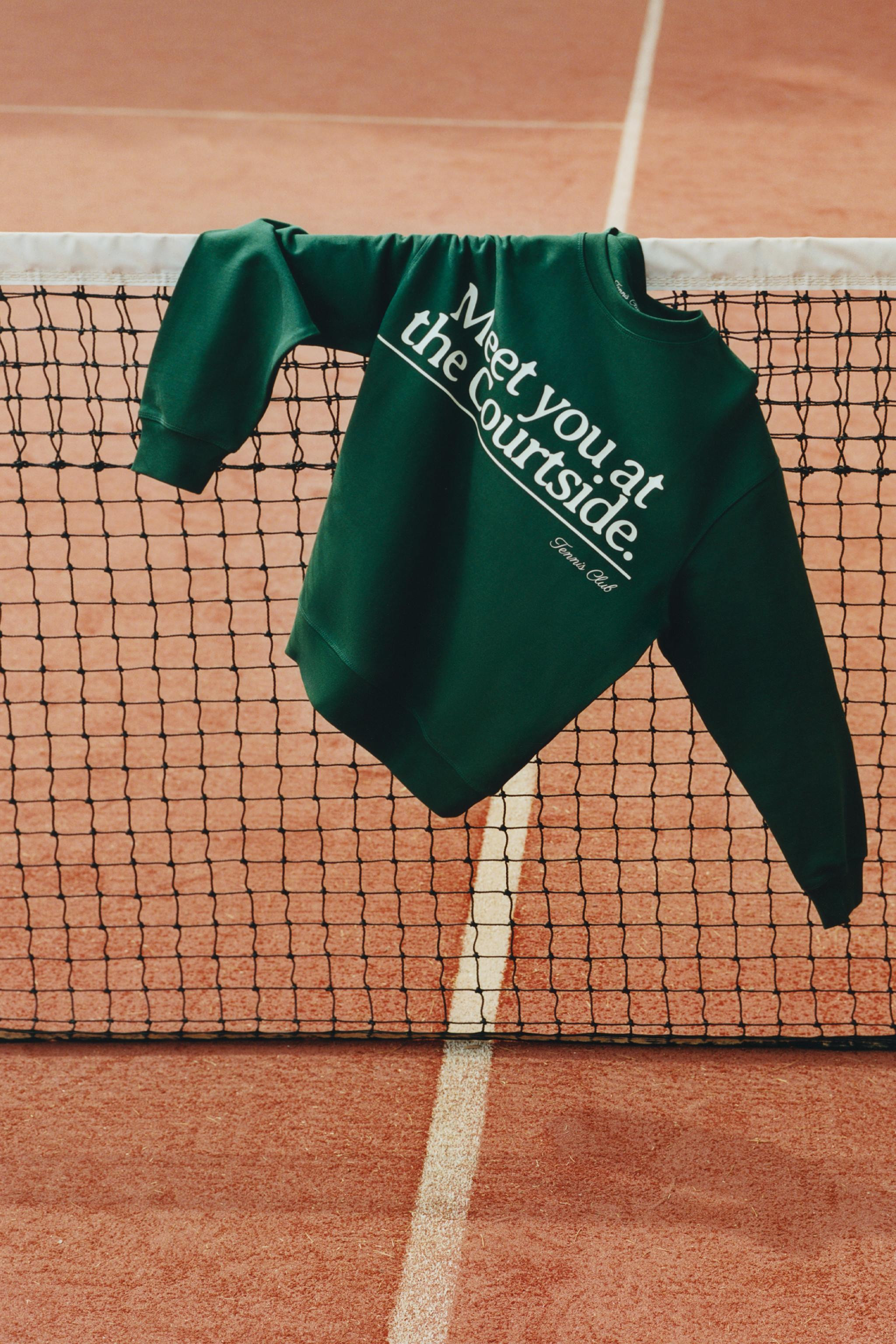 SWEATSHIRT BAUMWOLLE TENNIS | Zara DE